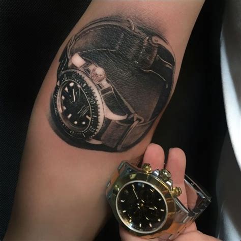 Rolex tattoo men 